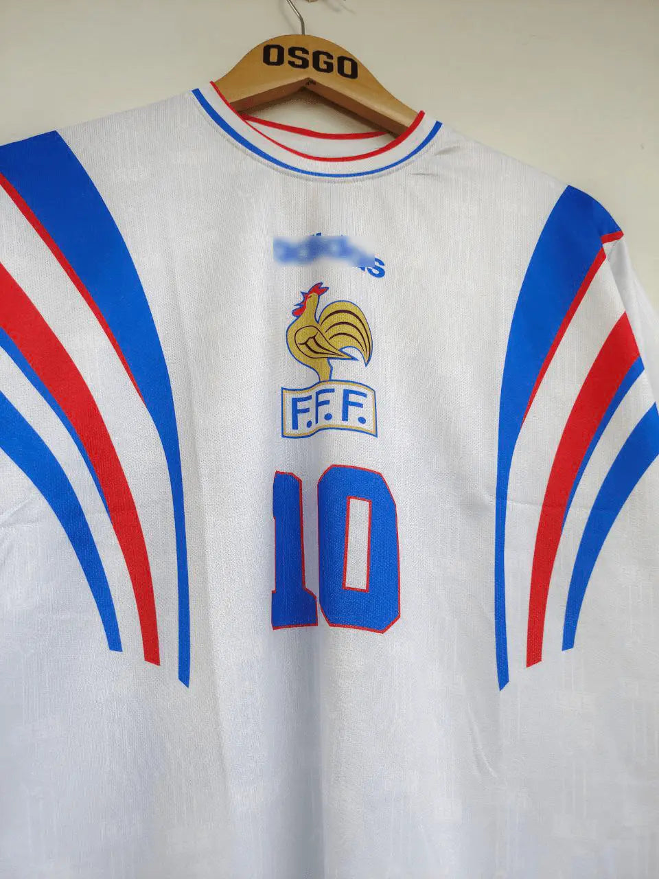 ZIDANE FRANCE 1996 AWAY