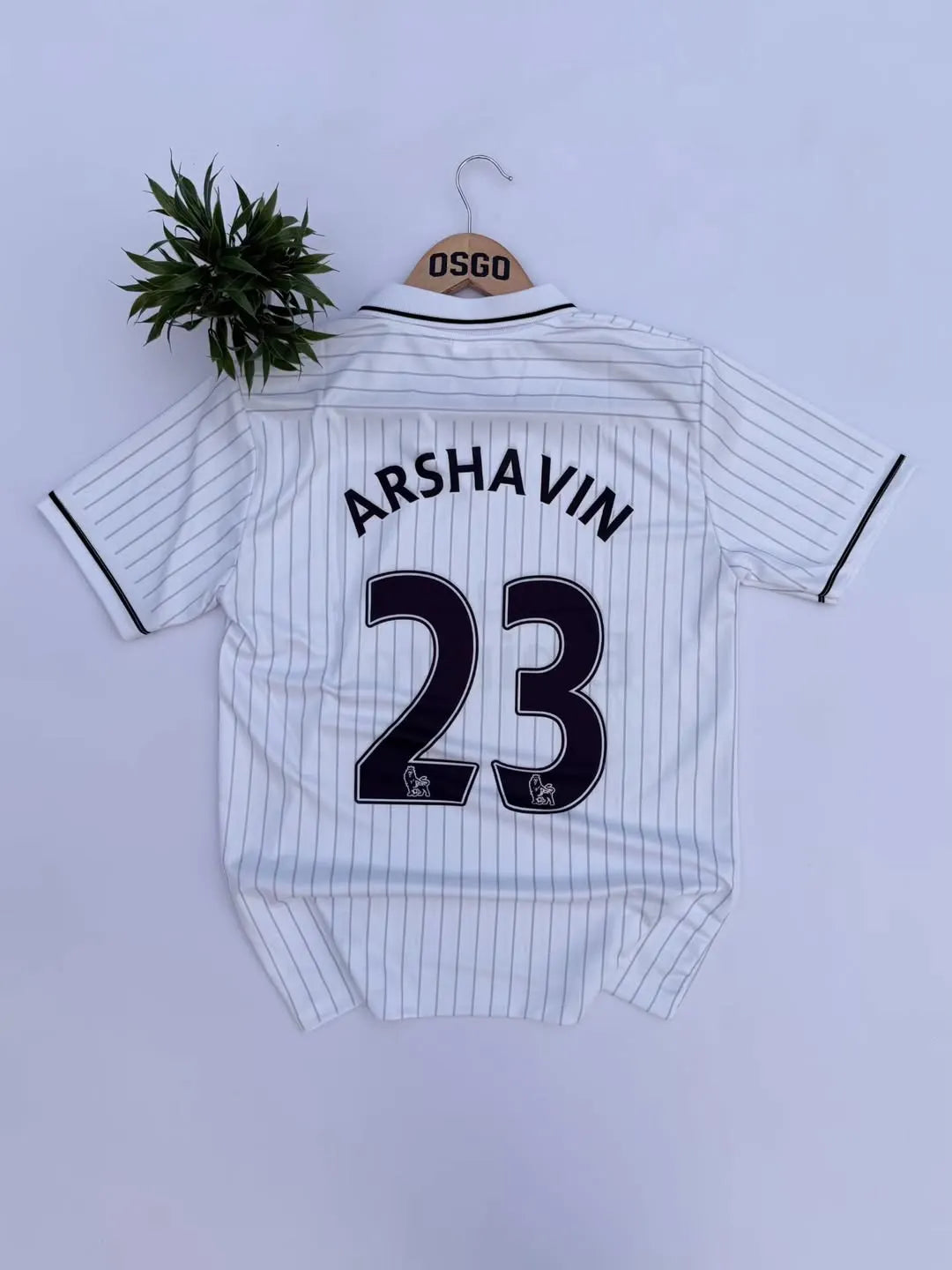 Arsenal 2009/10 Third-ARSHAVIN- Retro Collar