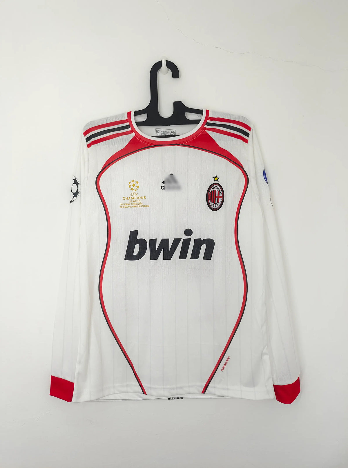 AC MILAN RETRO 2006-07 AWAY KIT FULL SLEEVE KAKA EMBROIDERY