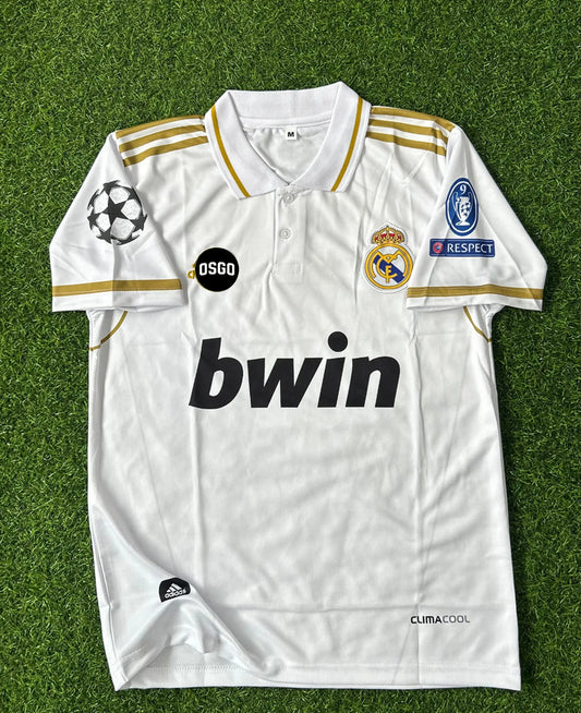 Cristiano Ronaldo Real Madrid 2011-12 Home Kit Embroidery