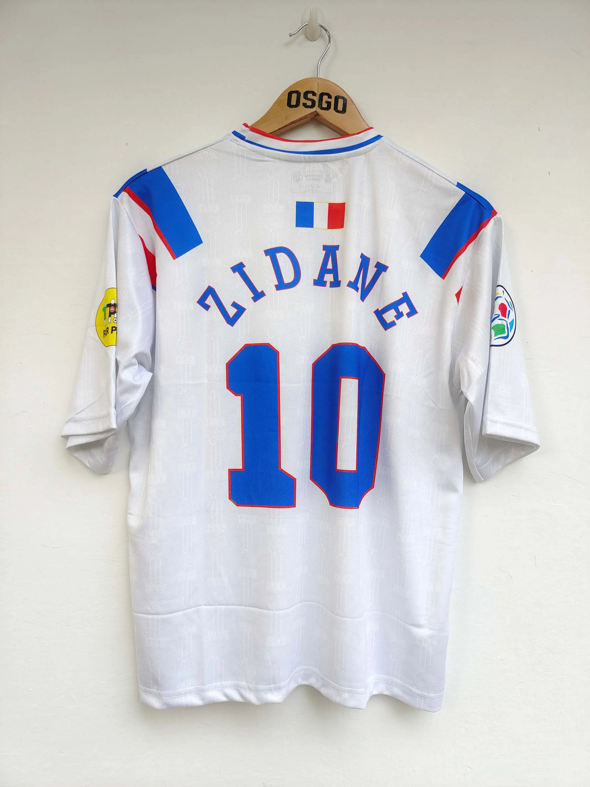 ZIDANE FRANCE 1996 AWAY