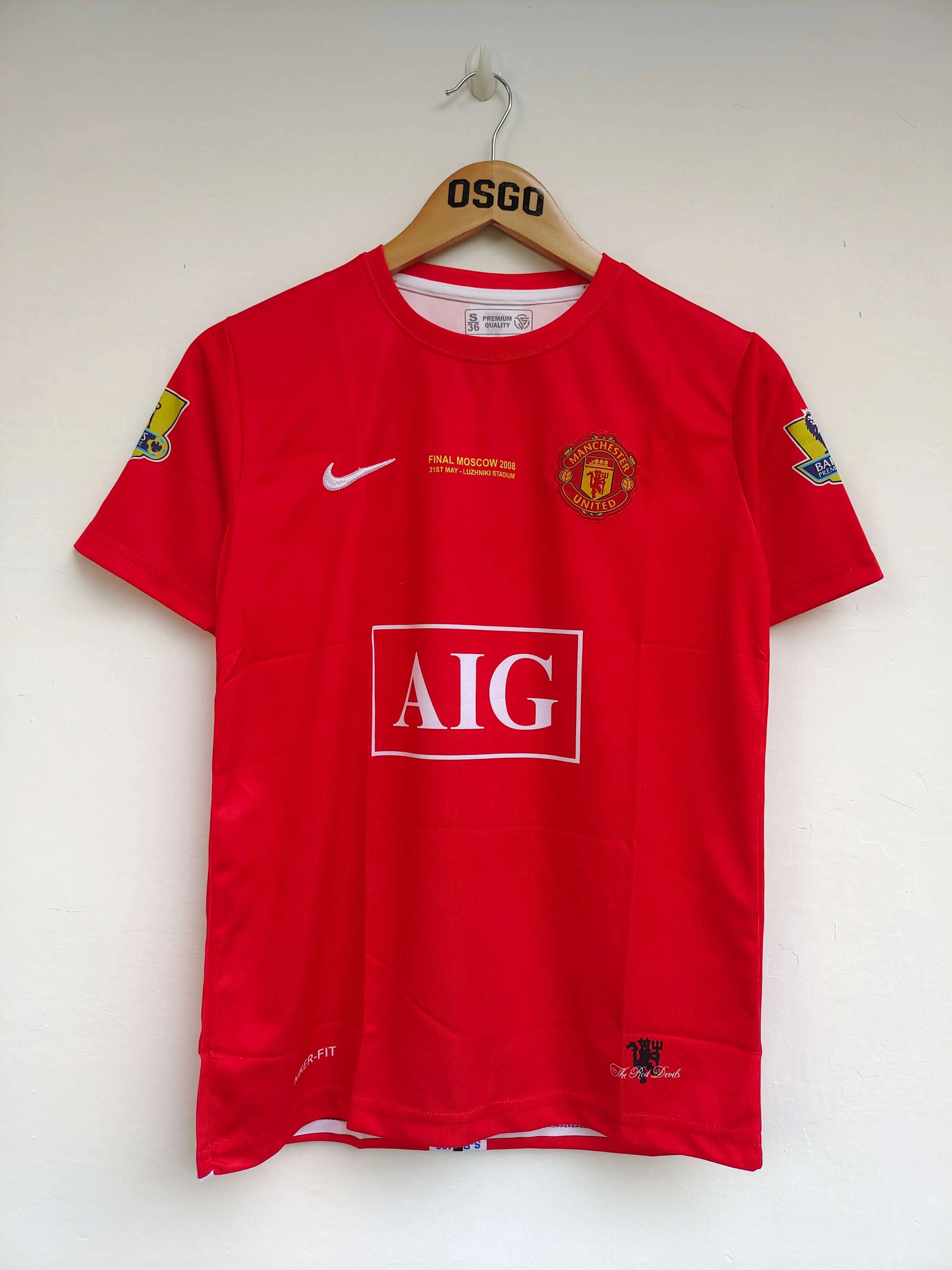 Ronaldo Manchester United 2008 Home Kit