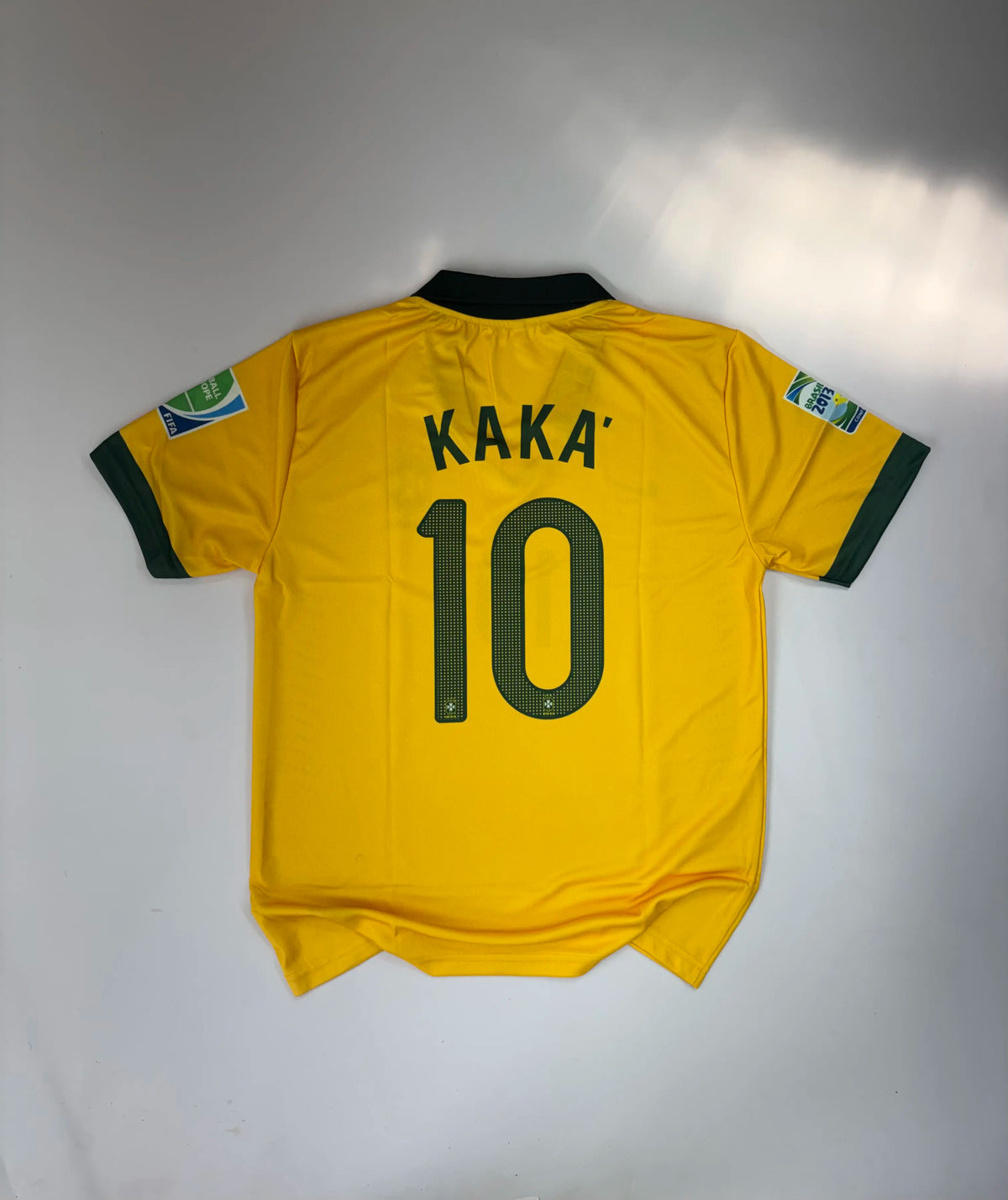 BRAZIL 2010 HOME KIT KAKA POLO