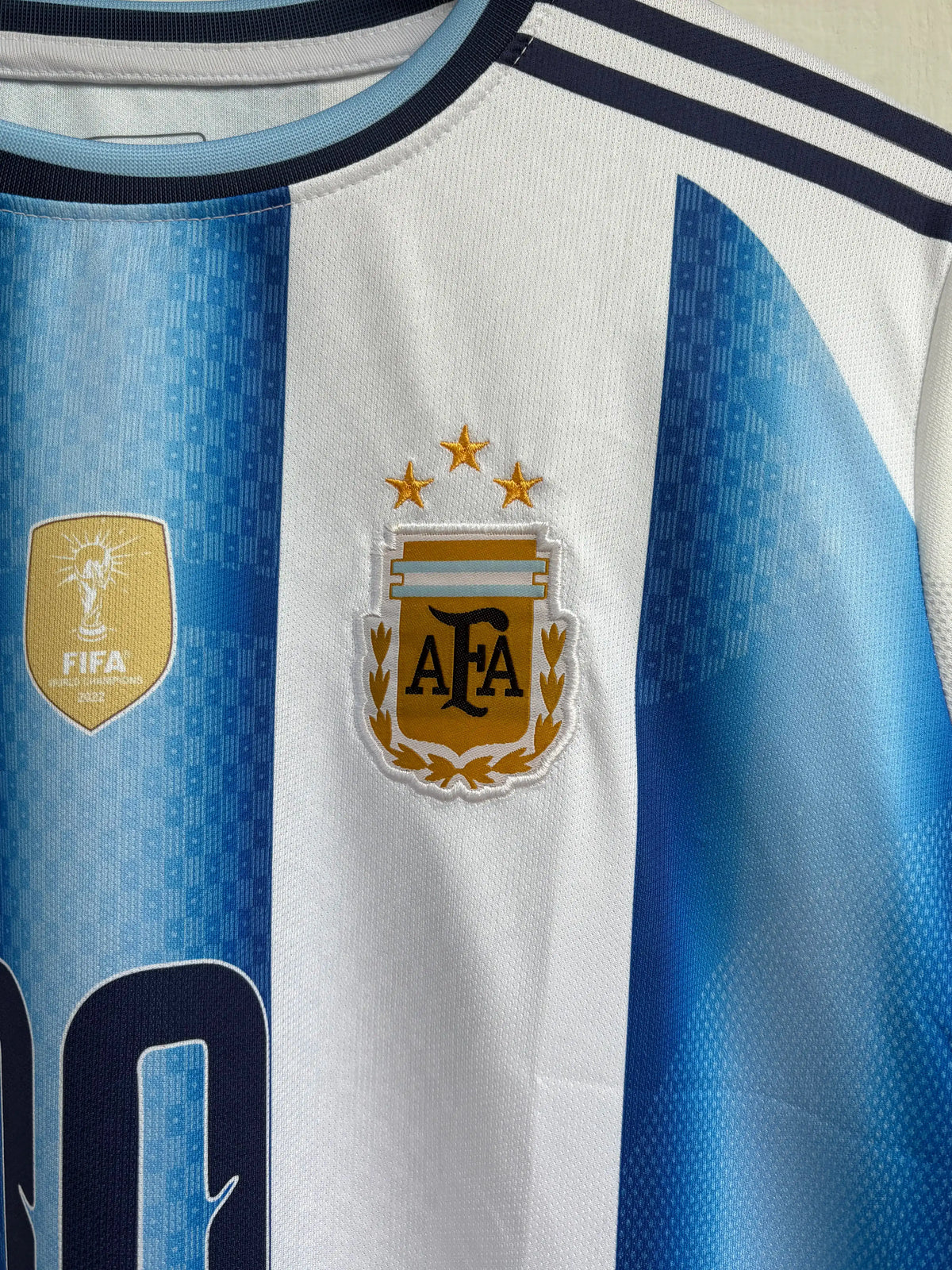MESSI ARGENTINA HOME KIT FULL SLEEVE EMBROIDERY 2026 WORLD CUP