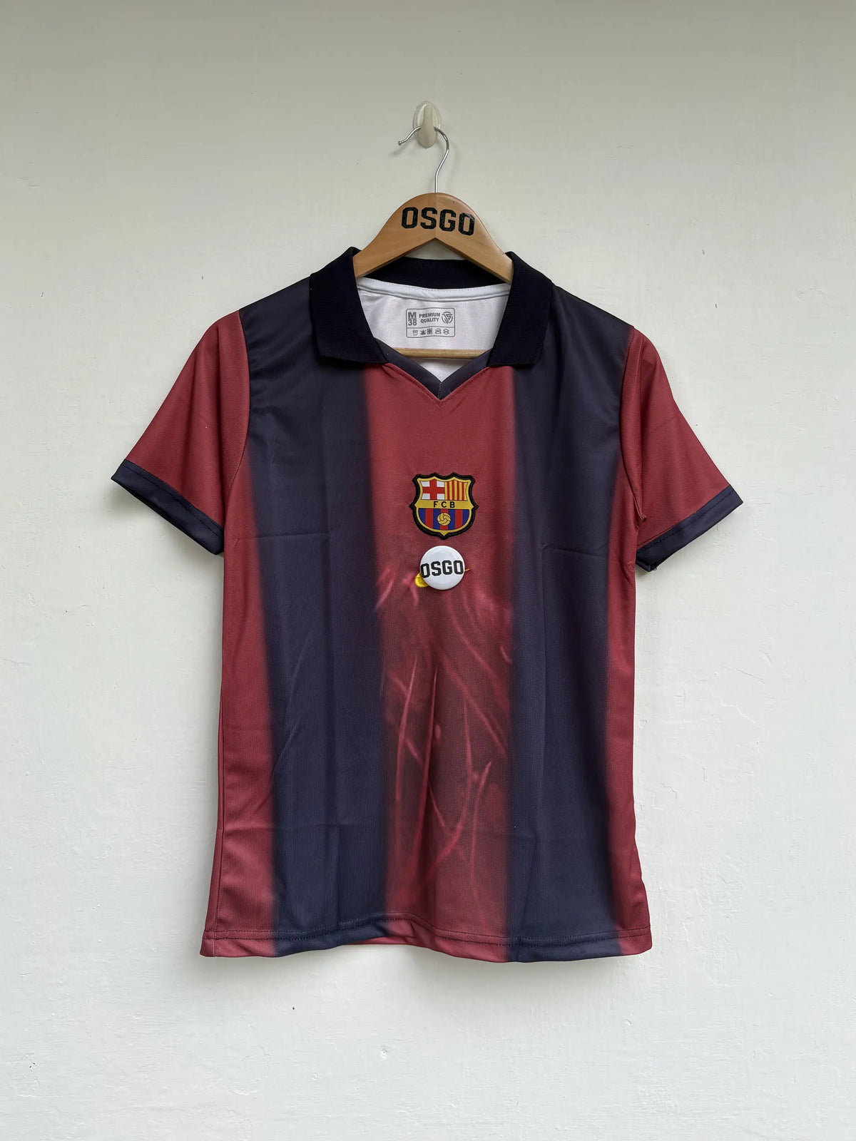 FC BARCELONA X TRAVIS SCOTT EDITION POLO EMBROIDERY