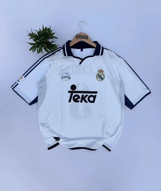 REAL MADRID 2000-01 HOME JERSEY