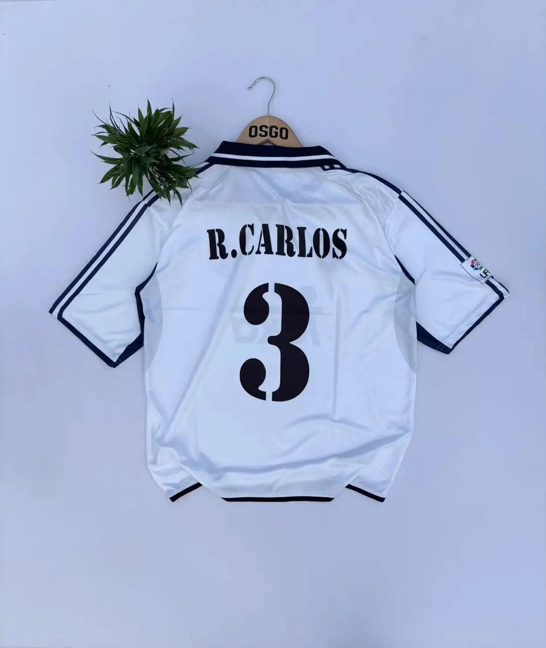 REAL MADRID 2000-01 HOME JERSEY