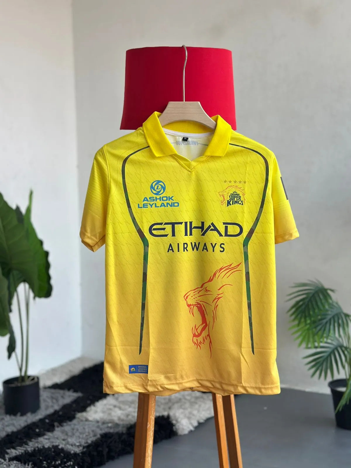 CHENNAI SUPER KINGS 2026 KIT DHONI POLO PREMIUM