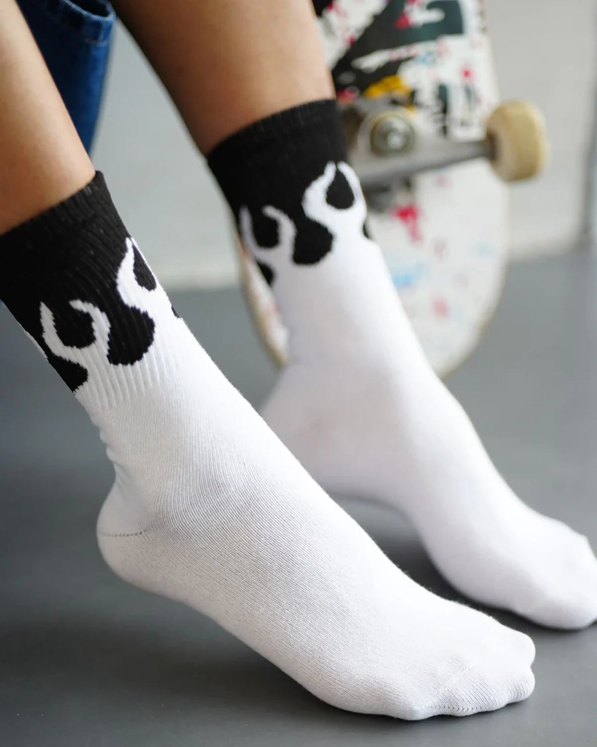 Premium cotton for superior softness Socks