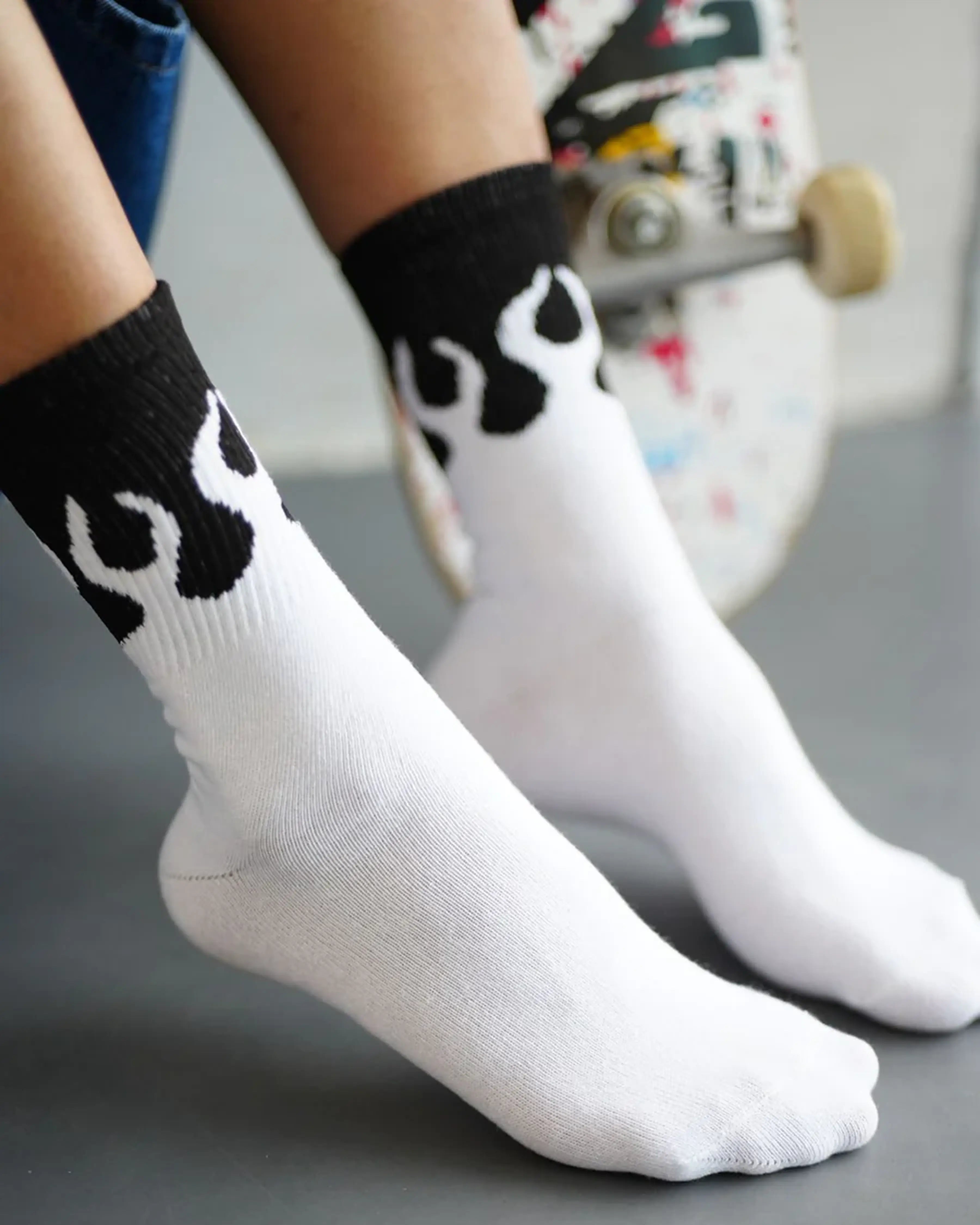 Premium cotton for superior softness Socks