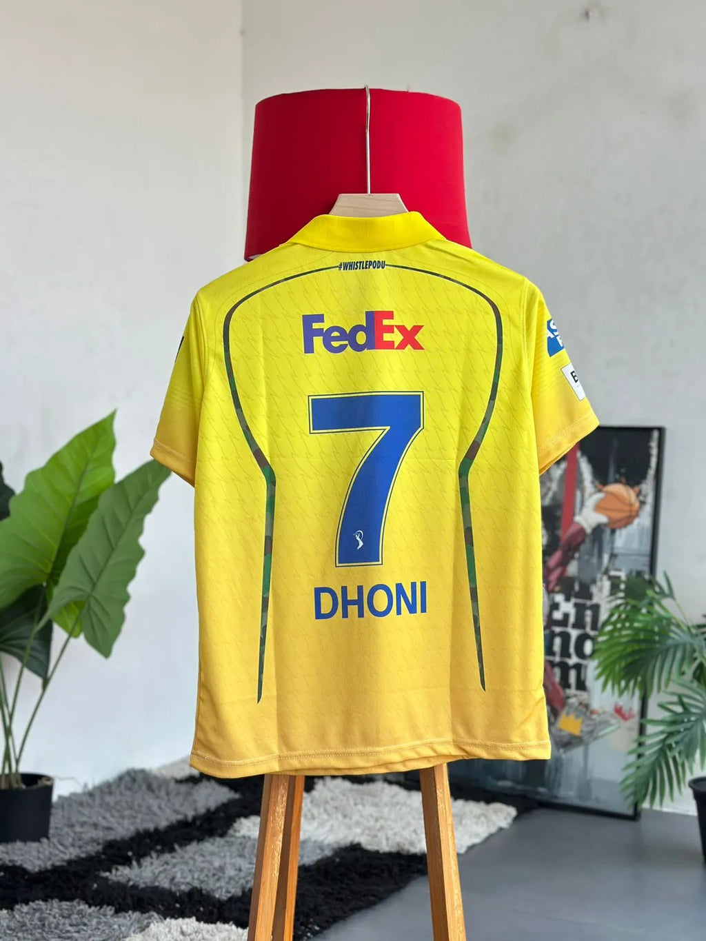 CHENNAI SUPER KINGS 2026 KIT DHONI POLO PREMIUM