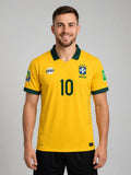 BRAZIL 2010 HOME KIT KAKA POLO