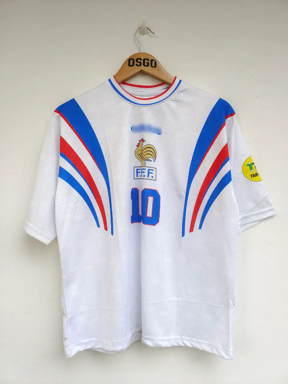 ZIDANE FRANCE 1996 AWAY