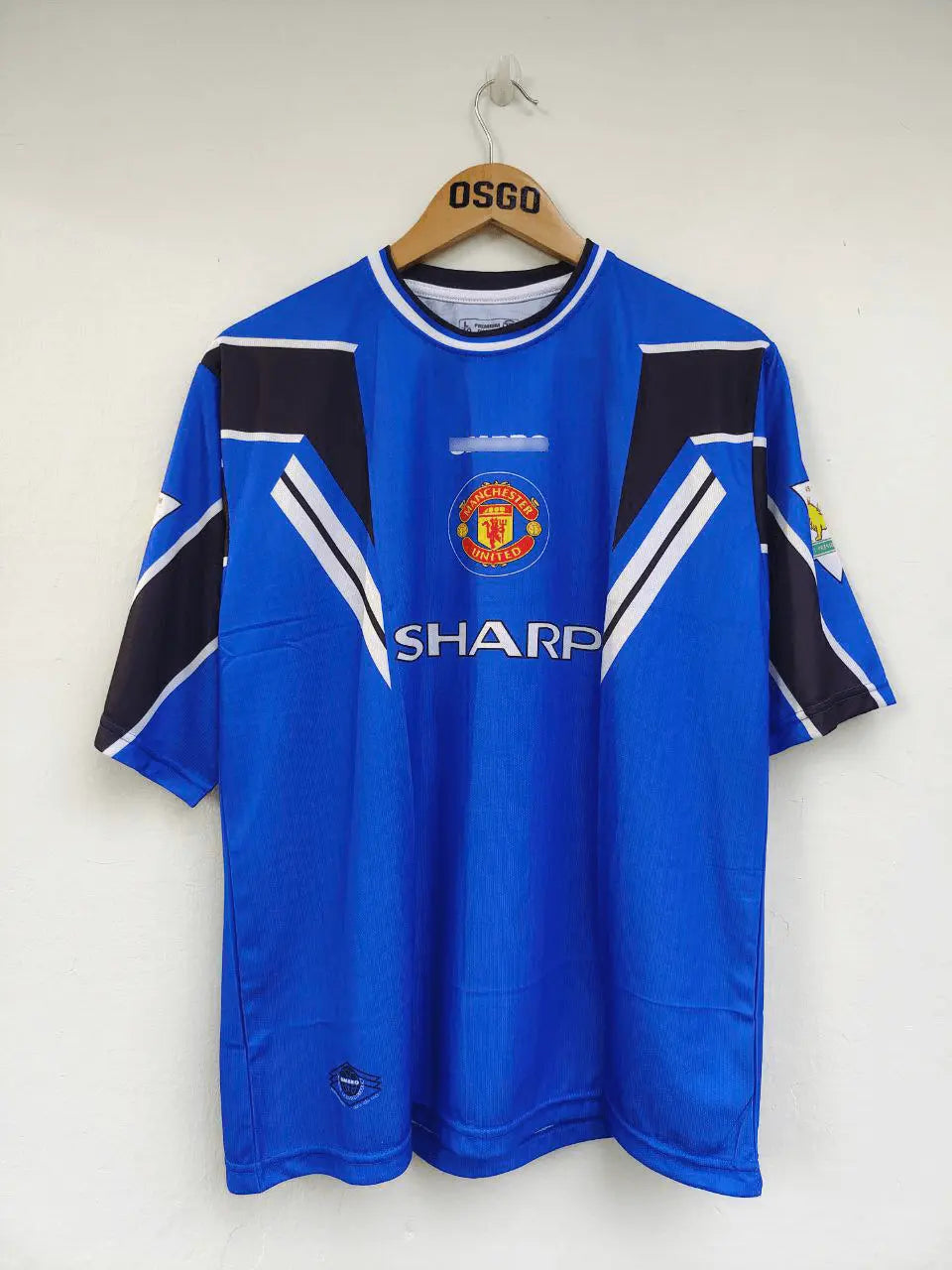 1996-98 FIVE SLEEVE MANCHESTER BECKHAM JERSEY